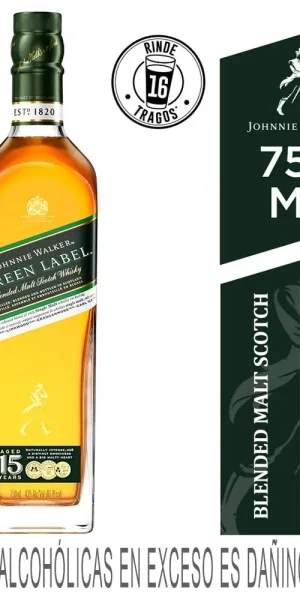 Whisky J.W Green Label 750ML