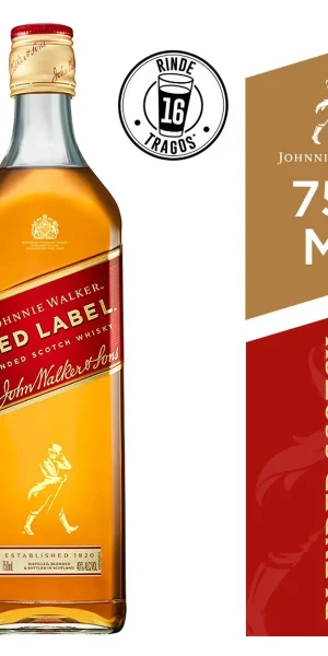 Whisky J.W Red Label 750ML